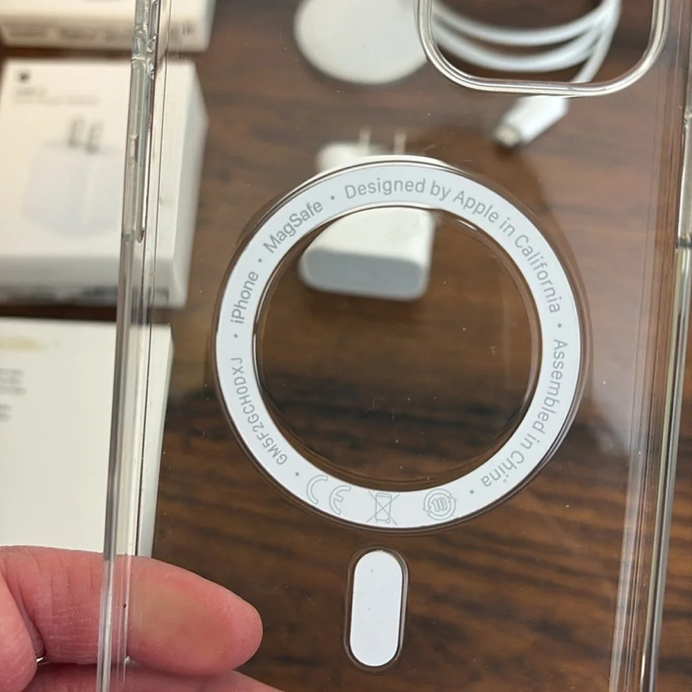 Apple iPhone 12 Pro Max Magsafe Case, Magsafe Charger AND USB C Charging Cube